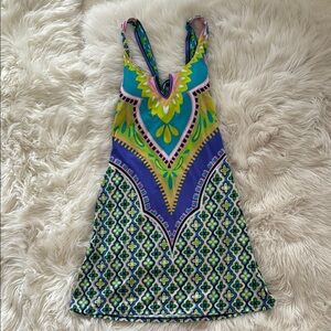 Trina Turk Multicolor Geometric Dress